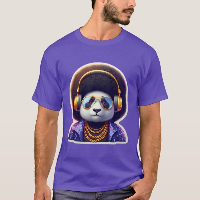T-SHIRT DISCO PANDA 2 (Devant)
