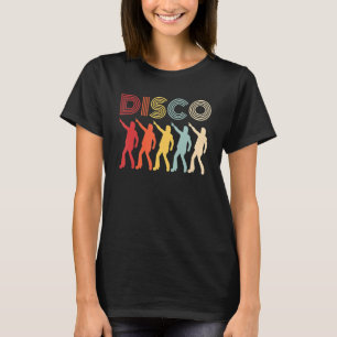 T-shirt Disco Party à thème les années 70 Retro Vintage 70