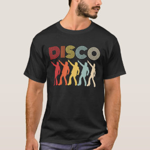 T-shirt Disco Party à thème les années 70 Retro Vintage 70