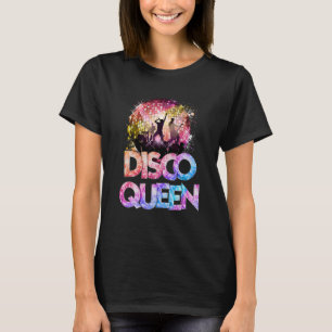 T-shirt Disco Queen 70's Disco Theme Vintage seventies