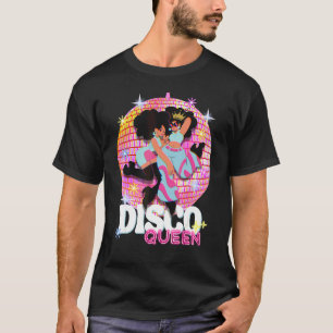 T-shirt Disco Queen Disco Dancing Party Ball Super les ann