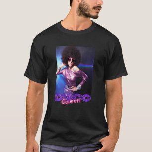 T-shirt Disco Queen Discoqueen Clubbing 90s les années 70 