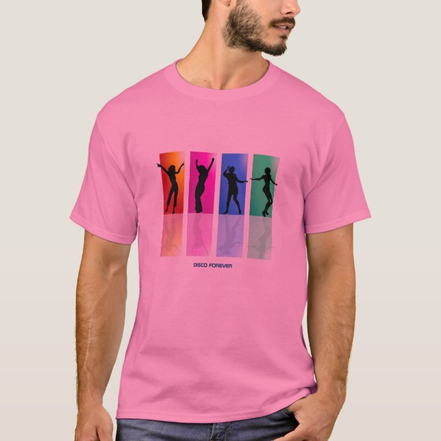 T-shirt Disco Tee Collection : Disco Rainbow (Devant)
