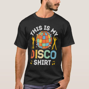 T-shirt Disco Tenue Femmes Hommes les années 70 & 80s Cost