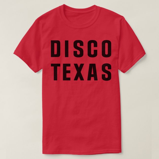 T-shirt Disco Texas Blondie Hommage Design (Design devant)