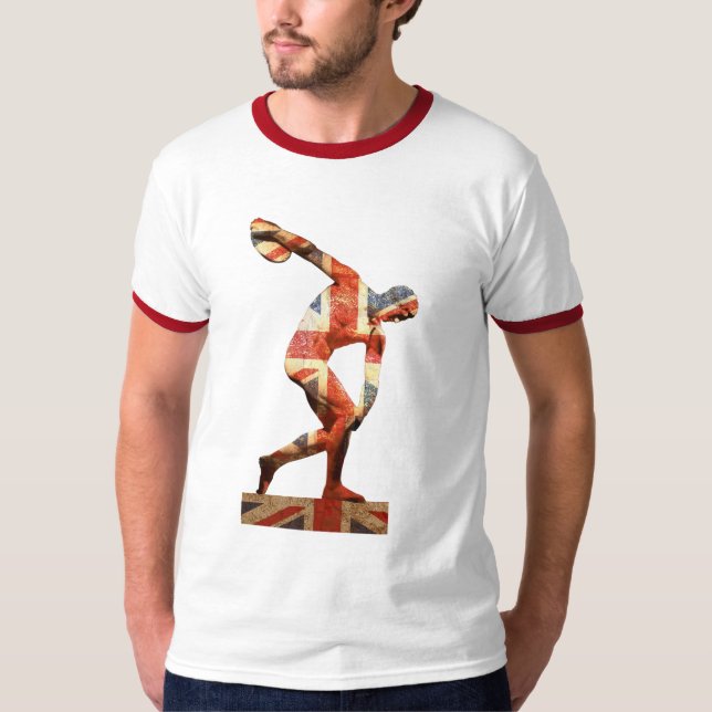 T-shirt Discobolos BRITANNIQUE (Devant)