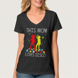 T-shirt Discothèque cool Pour Maman Mama les années 70 Dis