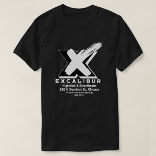 T-shirt Discothèque Excalibur (1989-2012)