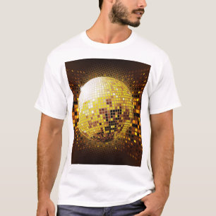 T-shirt Discothèque : Lumières Vintages.