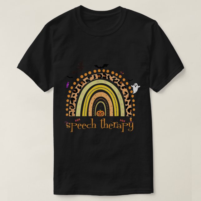 T-shirt Discours amusant Thérapie orthophonique Pathologis (Design devant)