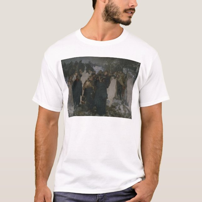 T-shirt Discours avant la bataille de Leuthen, 1858 (Devant)
