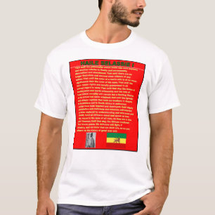 T-shirt Discours célèbre de guerre de Haile Selassie à