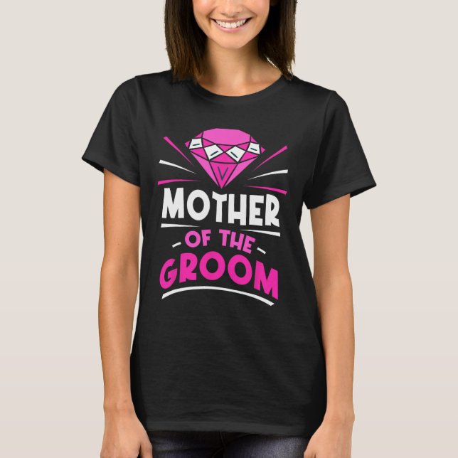 T-shirt Discours de fête de la mère du marié pour l'enterr (Devant)