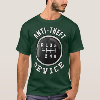 T-shirt Discours de l'Humour de bâton anti-vol
