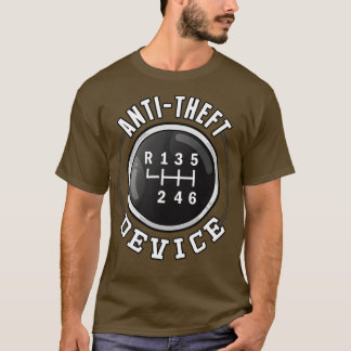 T-shirt Discours de l'Humour de bâton anti-vol