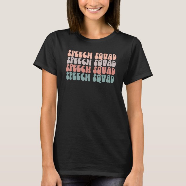 T-shirt Discours Discours Discours Praticien Langue Discou (Devant)