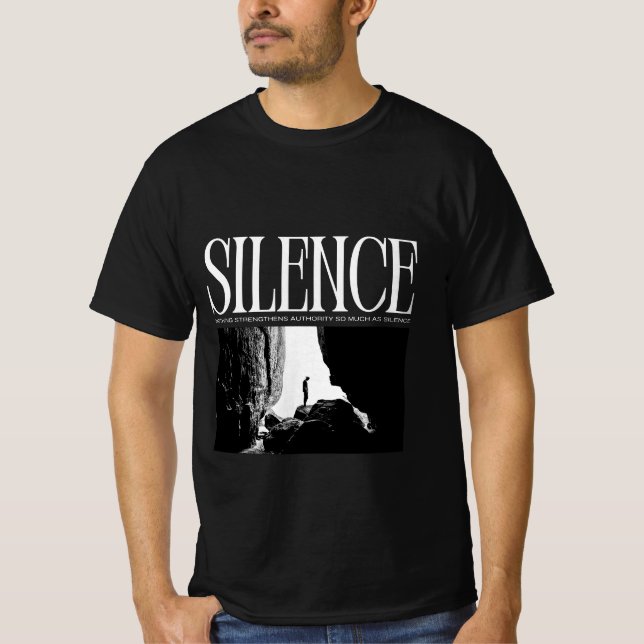 T-shirt Discours silencieux (Devant)
