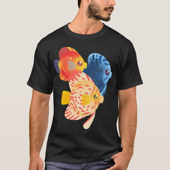 T-shirt Discus Coloré (Devant)