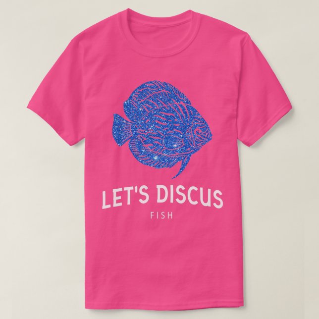 T-shirt Discus Fish Tropical Aquarium Fish (Design devant)