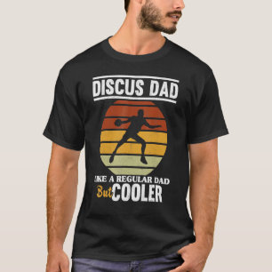 T-shirt Discus Papa Thrower Track Et Field Père Thrower Th