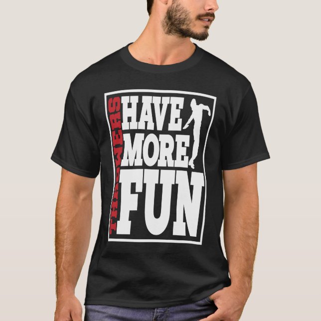 T-shirt Discus Throwers Ont Plus Amusants Discus Throwing  (Devant)