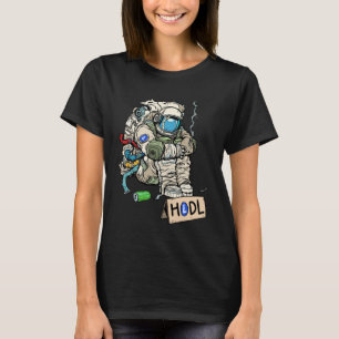 T-shirt Discuter de crypto-monnaie L'astronaute Hodler imp