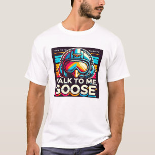 T-shirt Discutez avec moi Goose - Armée Spéciale