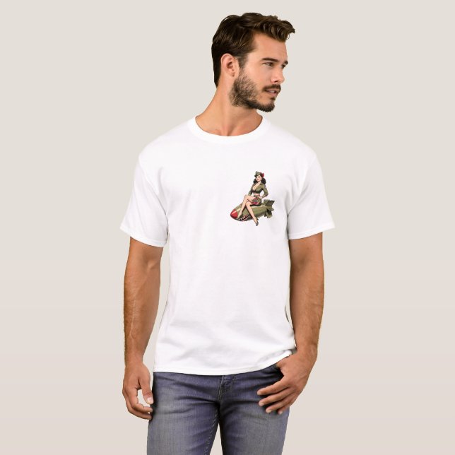 T-shirt Diseño Mis Pin-Up Historia Comic (Devant entier)