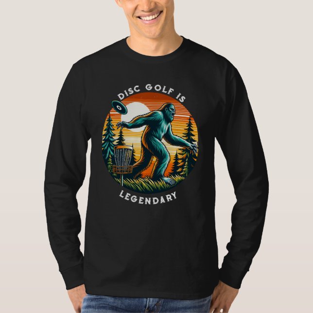 T-shirt Disk Golf est légendaire | Bigfoot (Devant)