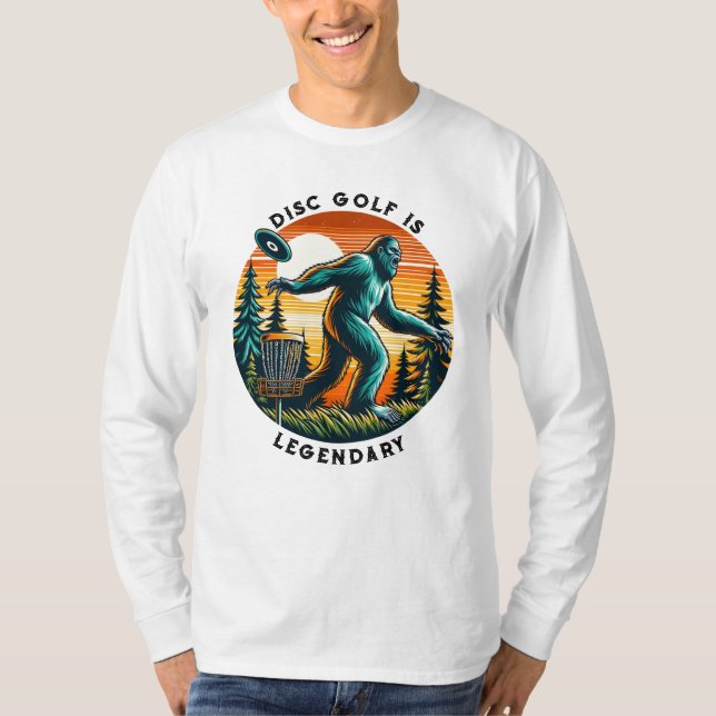 T-shirt Disk Golf est légendaire | Bigfoot (Devant)
