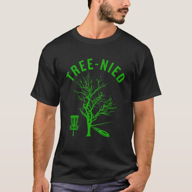 T-shirt Disk Golf Tree Nied 2 (Devant)