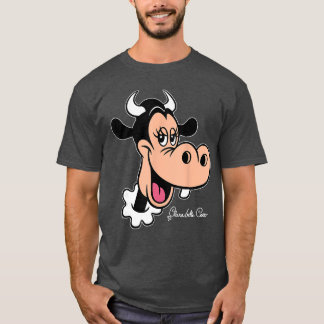 T-shirt Disney Clarabelle Cow Big Face Retro Character Tri