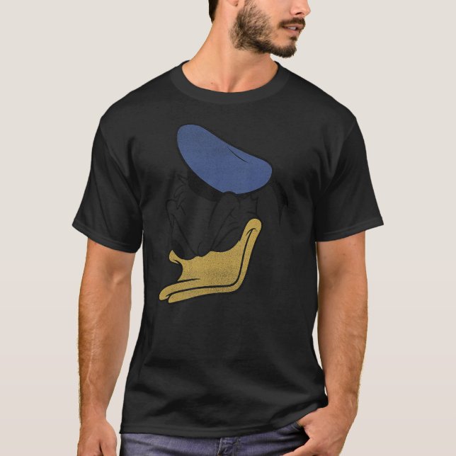 T-shirt Disney Donald Duck Winking Face Portrait (Devant)