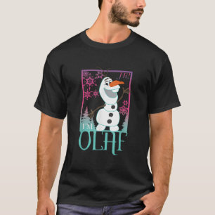 T-shirt Disney Frozen Salut je m'appelle Olaf Forêt de gla