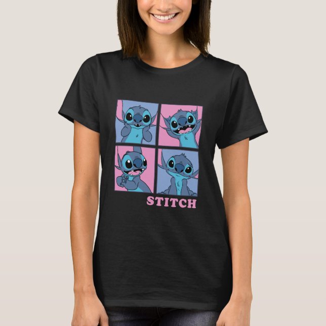 T-shirt Disney Lilo & Stitch Comic Panel Expressions (Devant)