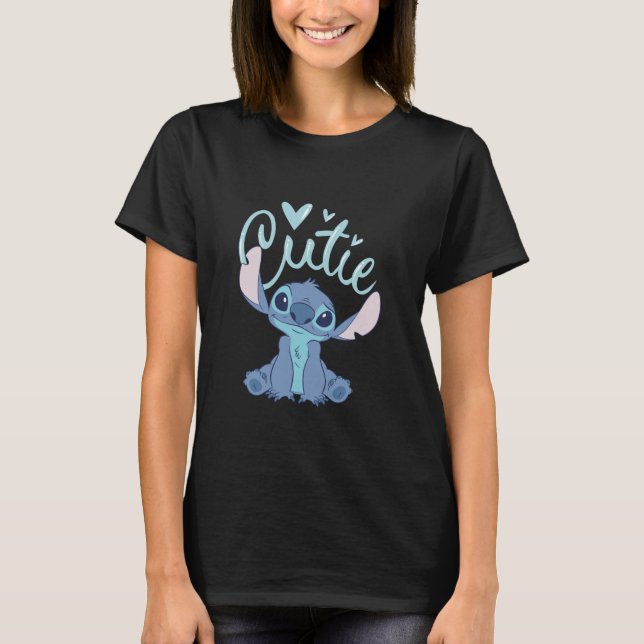 T-shirt Disney Lilo & Stitch Pose adorable (Devant)