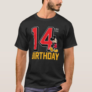 T-shirt Disney Mickey 14e Anniversaire Standard
