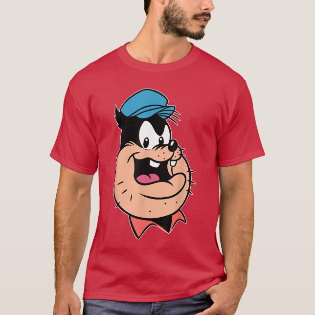 T-shirt Disney Pete Big Face Retro Character Trip Matching (Devant)