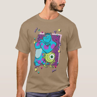 T-shirt Disney Piar Monsters Inc Mike And Sully 90s Style