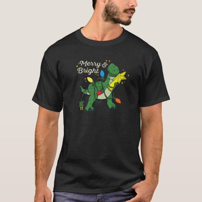 T-shirt Disney PIXAR Toy Story Rex Merry Bright Premium (Devant)
