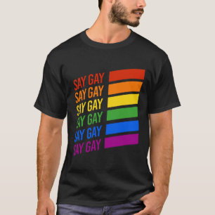 T-Shirt Disons Gay FLA