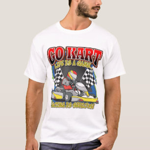 T-shirt Disparaissent la vie de kart