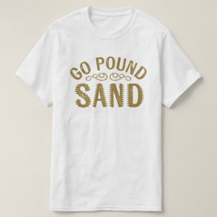 T-shirt Disparaissent le sable de livre