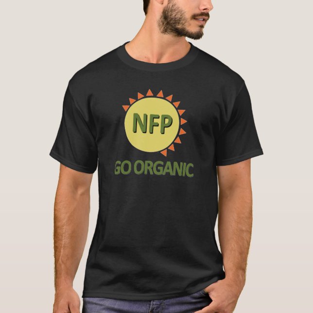 T-shirt Disparaissent organique, la pratique NFP (Devant)