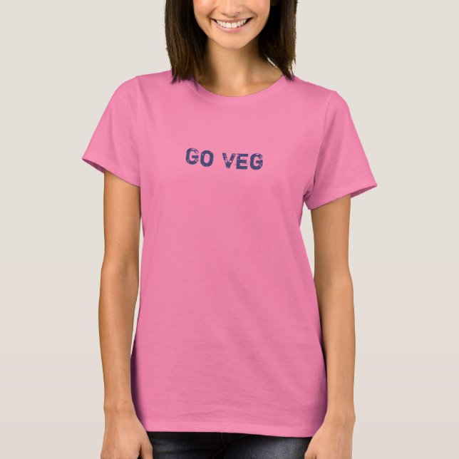 T-shirt Disparaissent Veg (Devant)