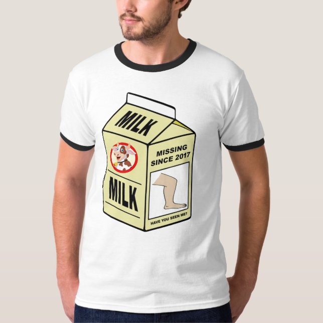 T-shirt Disparus de jambe (2017) (Devant)