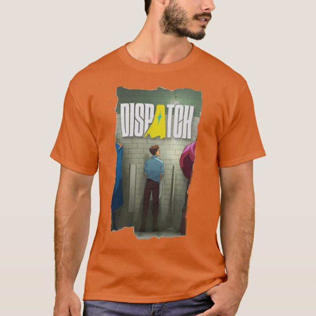 T-shirt Dispatch Game Poster friends (Devant)