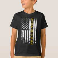 Dispatcher - 911 Opérateur Thin Gold Yellow Line D