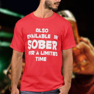 T-shirt Disponible dans SOBER pour une croisière amusante