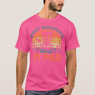 T-shirt Disque Amusant Golf Grand-pa Best Grand-pa Par Par